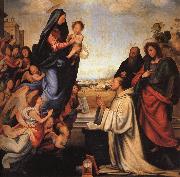 BARTOLOMEO, Fra The Vision of St.Bernard painting